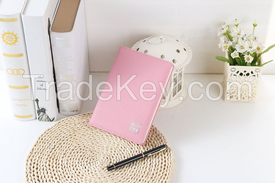 Colorful Litchi Texture Leather Model 16137 Notebook