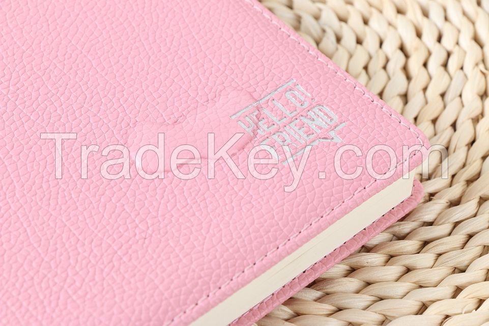 Colorful Litchi Texture Leather Model 16137 Notebook