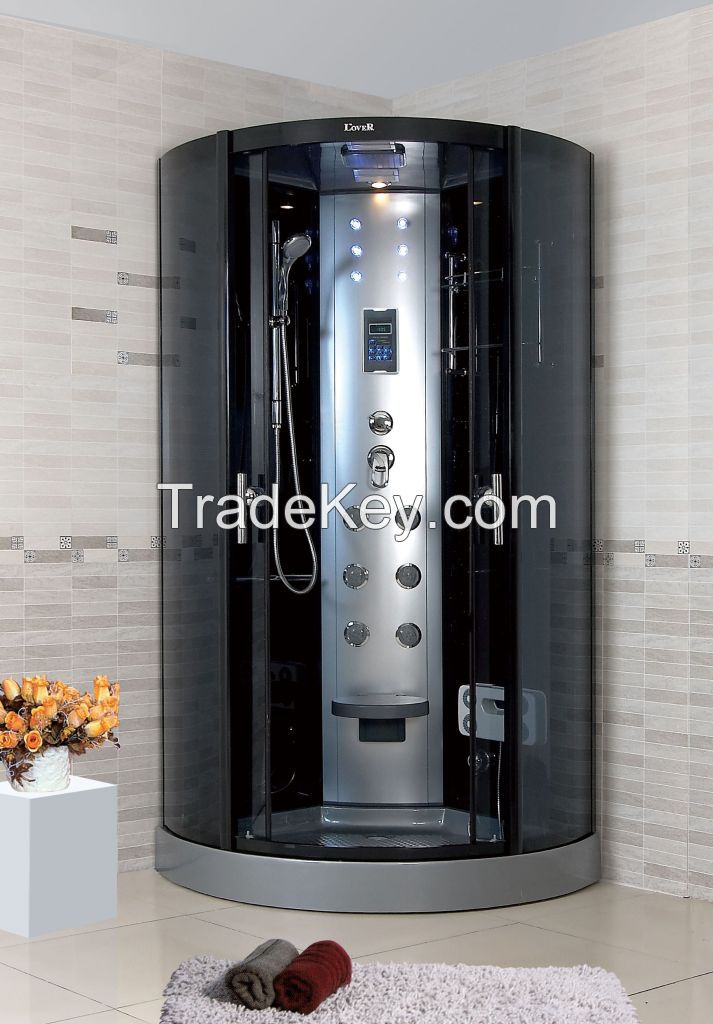 Hot sale big ABS steam glass shower room
