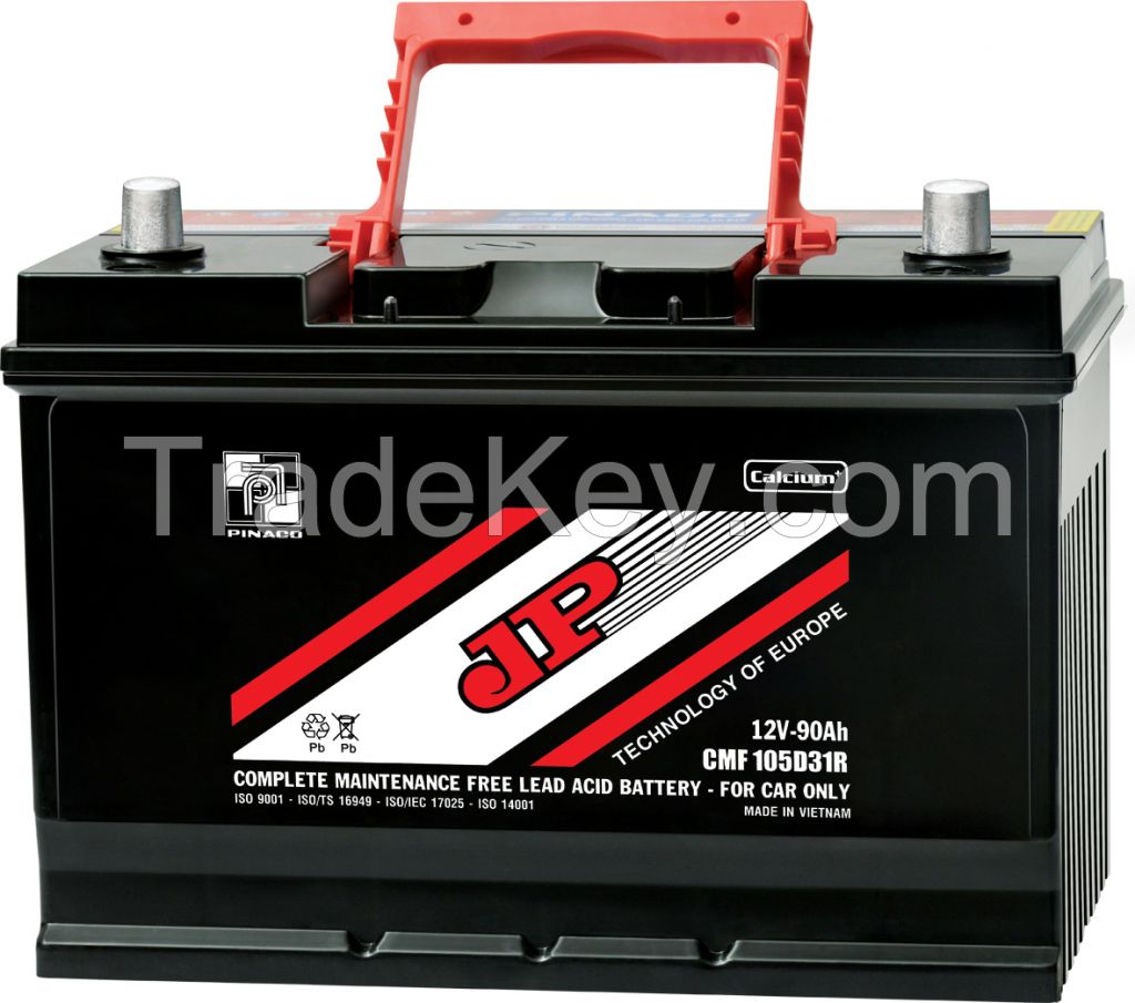 Dry charged Battery - N100 (12V - 100Ah) By DRY CELL AND STORAGE BATTERY  JSC (PINACO)