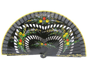 Spanish wood fan