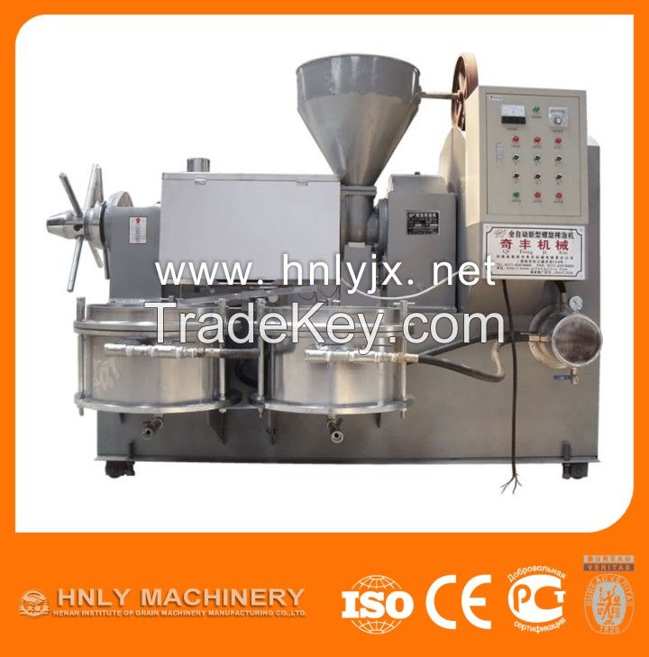 high oil yield efficiency cooking oil press machine 