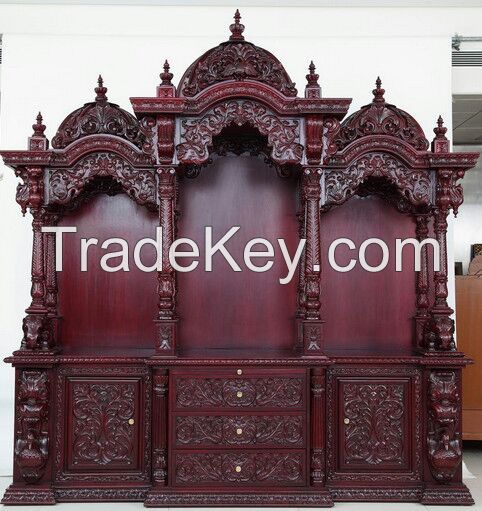 Solid wooden carving furniture