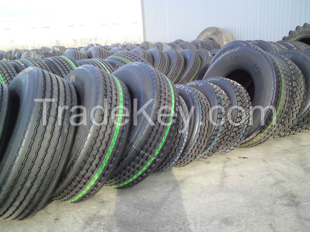 Made in Japan automotive used heavy duty truck tires for sale 