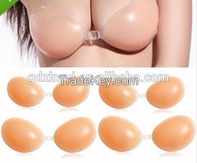 Wholesale underwear sexy fashion silicone extra-thick push up bra enlarge breast