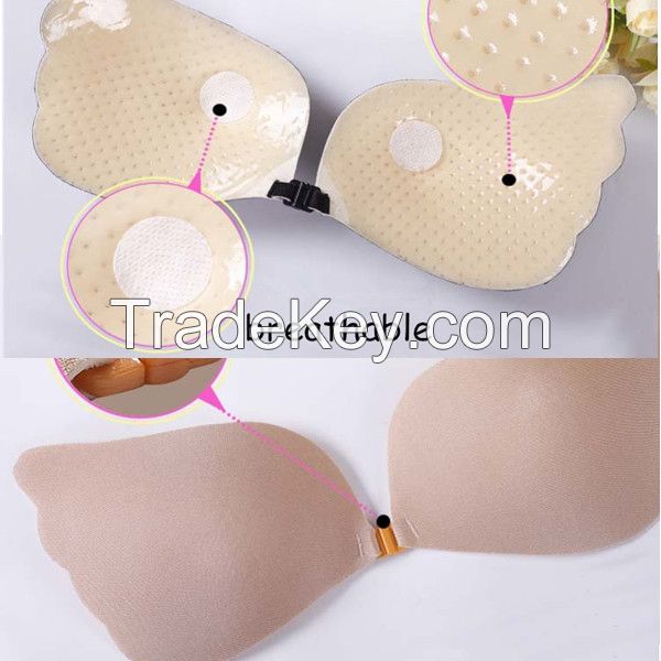 Wholesale best selling products beautiful lady underwear popular strapless wing bra