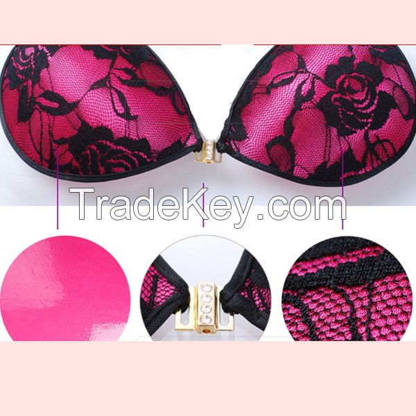 Best selling products beautiful lady underwear popular strapless bra with lace cover