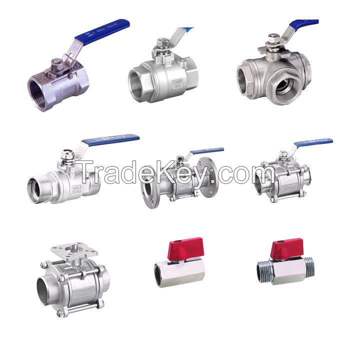 Stainless steel ball valve-3PC ball valve