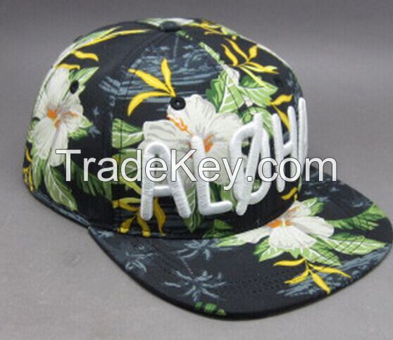 High Resolution Digital Printed Snapback Hat