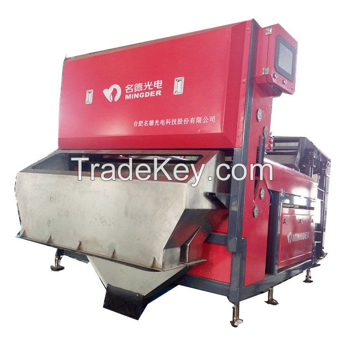 Mingder Minerals color sorter machine, stone sorting device with high capacity 99.99% accuracy