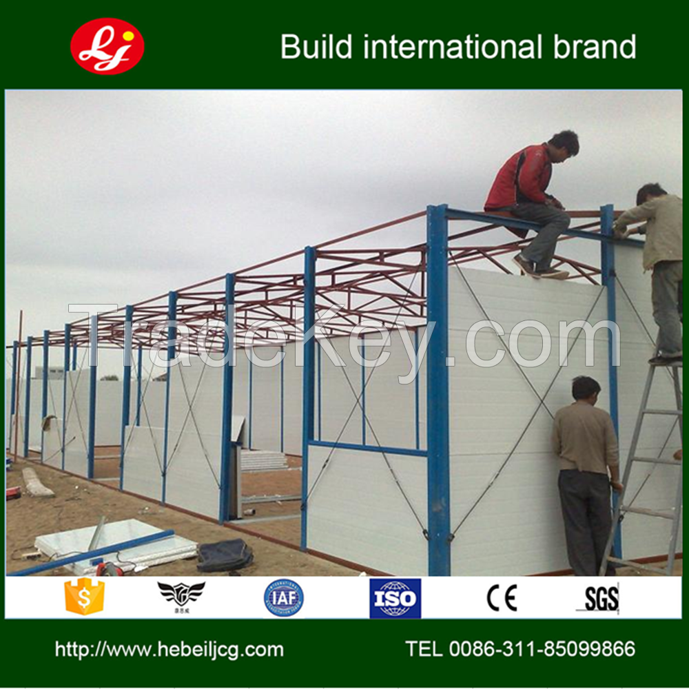 Steel frame prefabricated house or prefab house prices