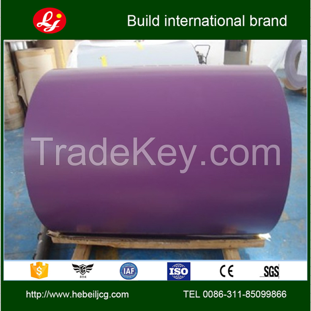   PPGI, Prepainted Galvanized Steel Coil, color coated steel coil with factory price 