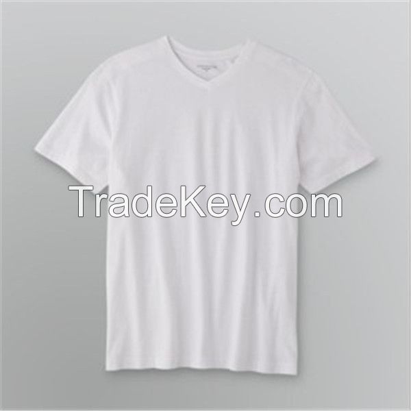 Good Quality O Neck Baby Cotton Plain White T-Shirt