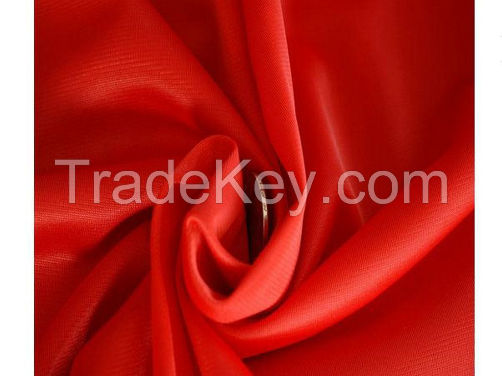100% Polyester Shining Brushed Tricot Fabric from China 