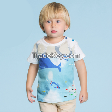 Latest Shirt Designs For Boys Funny Printing Summer Custom Cotton Kids T Shirt