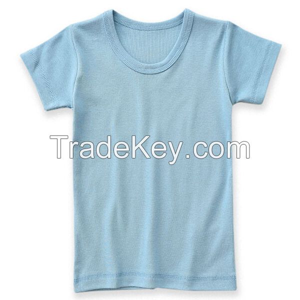 2016 fashion blank boys design wholesale cotton wholesale cotton kids t shirt