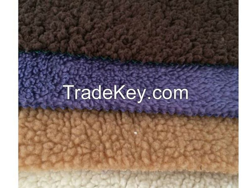 polyester pola fleece fabric