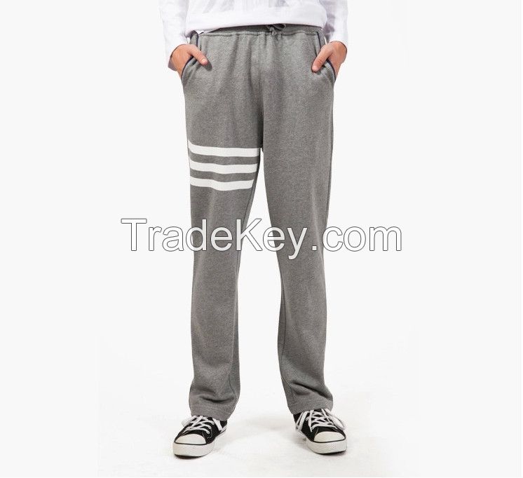 custom mens pants with stripe 