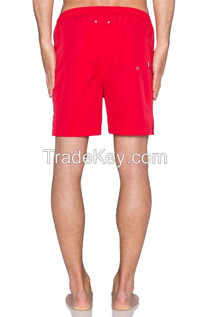wholesale red plain blank cool fashion men's short pants