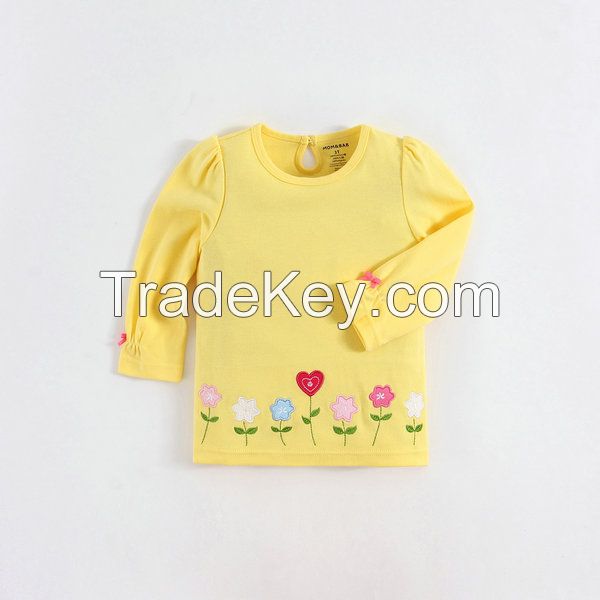 popular design,sweet girl brand clothing,stylish lovely T-shirt