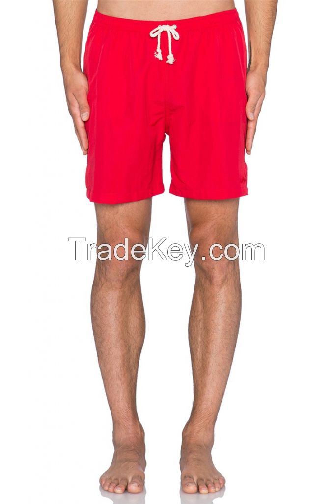 wholesale red plain blank cool fashion men's short pants 