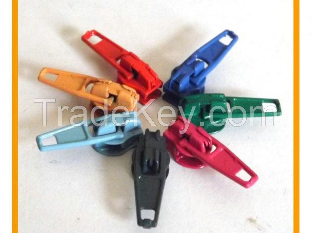Hot Sale 3# Nylon Slider Key Lock Zipper Pin Lock Slider