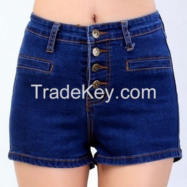 sexy cool denim lady shorts