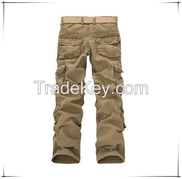 New Design Men Fashion Military Multi Pocket Cargo Pants