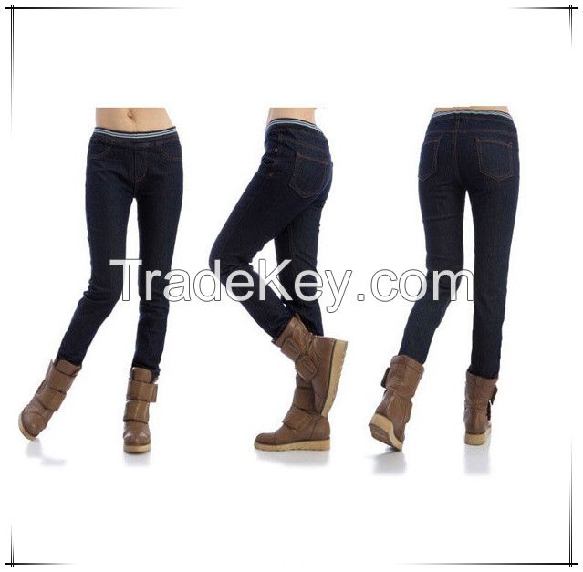  Casual high Waist women jeans