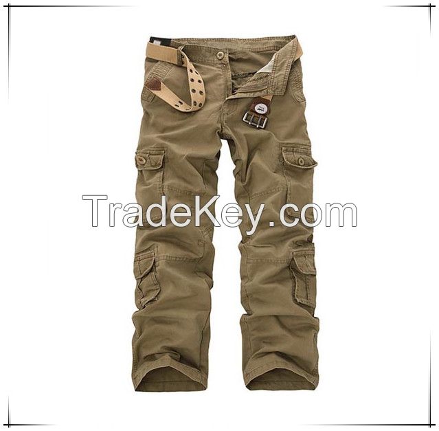 New Design Men Fashion Military Multi Pocket Cargo Pants