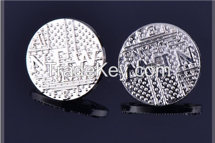 high quality metal shank jeans button for garments