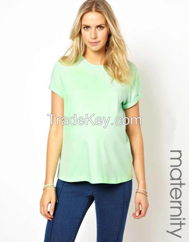 wholesale blank maternity t shirts 