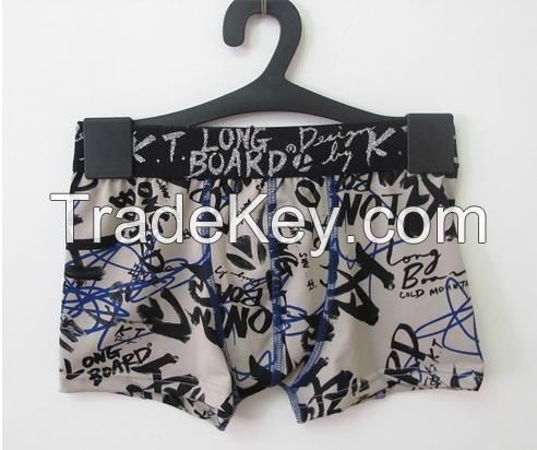 Custom Breathable Cotton Eco Friendly Lovely Kids Thong Underwear