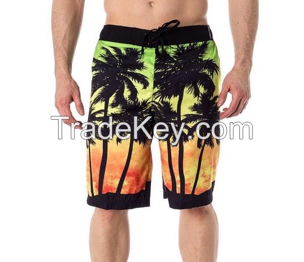 2016 Eco-friendly 4-way stretch beach shorts board shorts