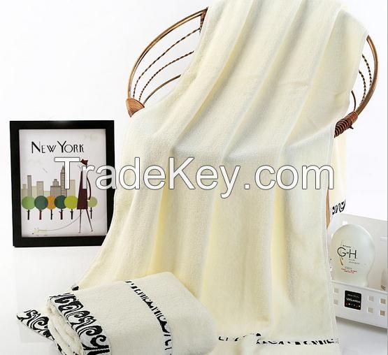 100% Cotton Luxury Hotel & Spa Bath Towels for hotel for wholesale