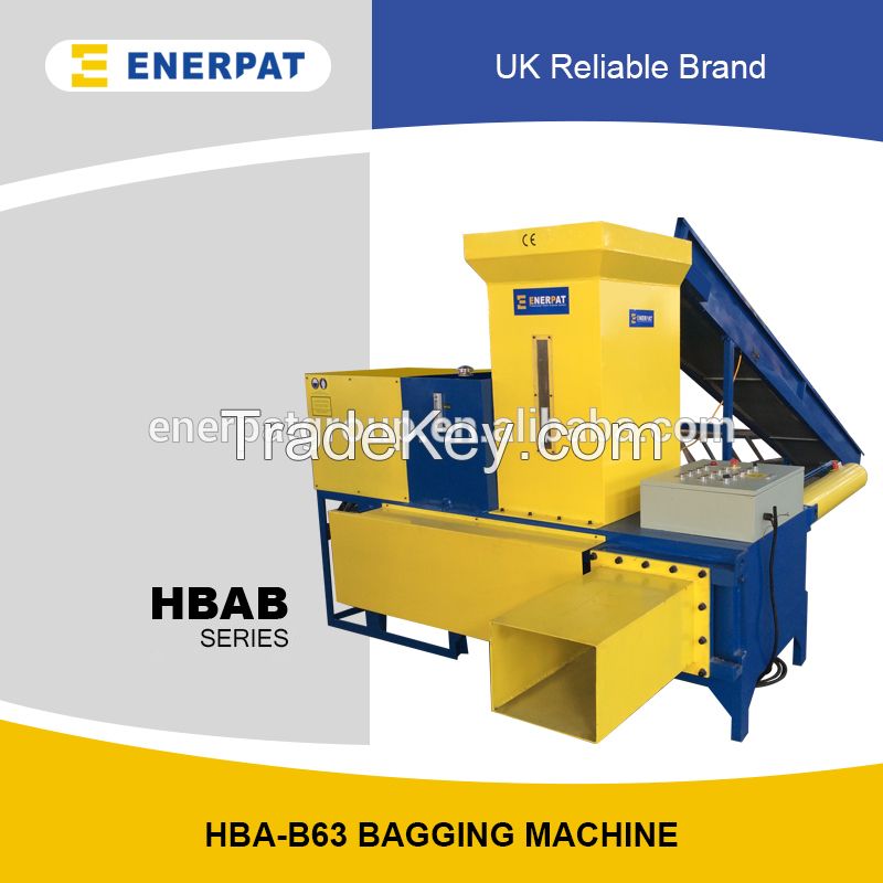 Rice husk baler machine/rice hull bagging machine for sale with UK quality and China price