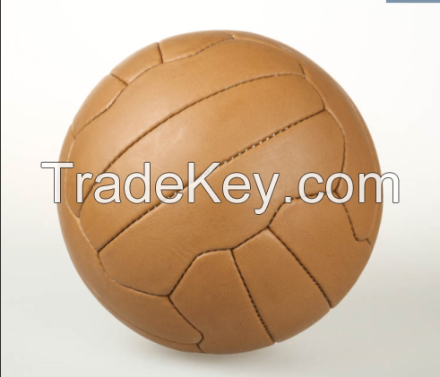 cyclone Vintage handmade leather football