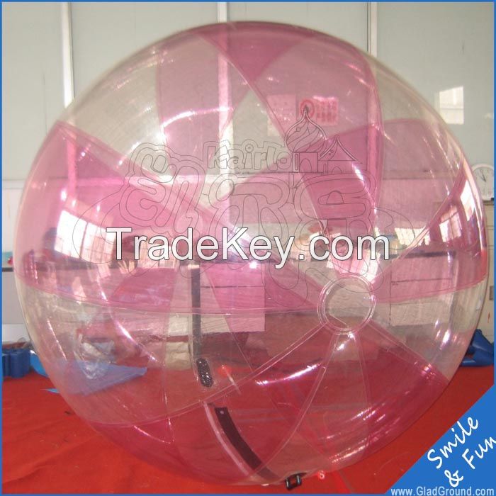TPU and PVC material inflatable water ball with CE certificate for sale