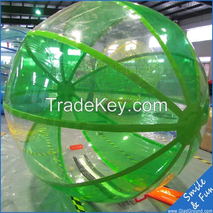 Tpu And Pvc Material Inflatable Water Ball With Ce Certificate For Sale