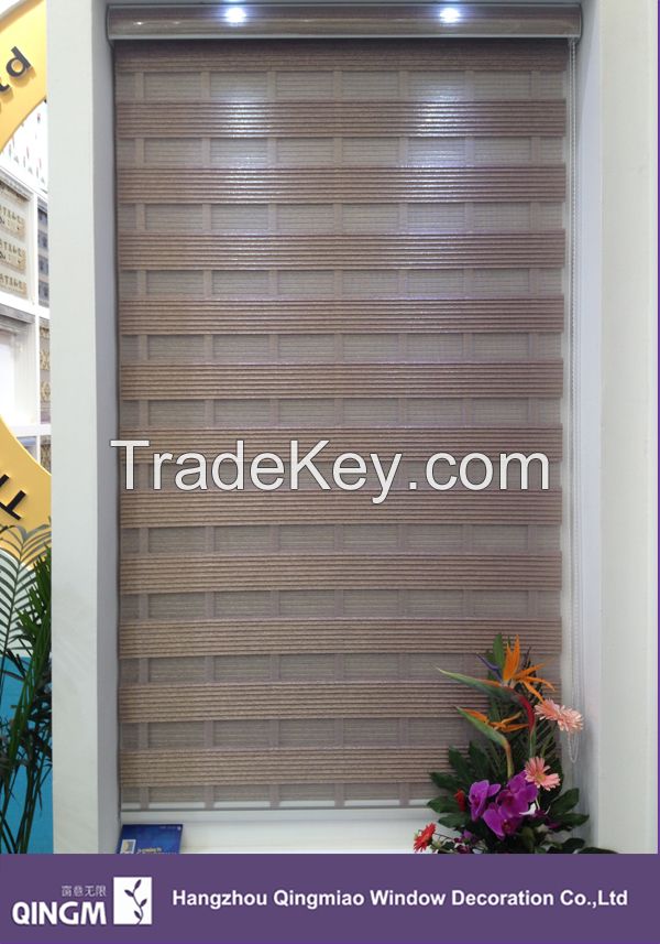 Fresh Zebra Blind With 2015 New Polyester Fabric For Wholesale