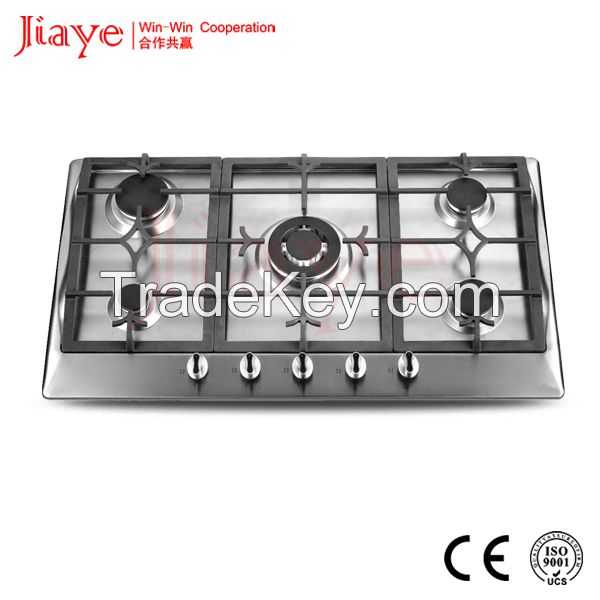 Italian Technology Made In China AC Ignition Optional 5 Burner Cooker