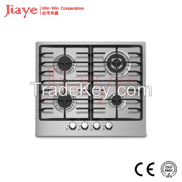 59cm cast iron gas cooker/Built-in 4 burner stainless steel gas hob