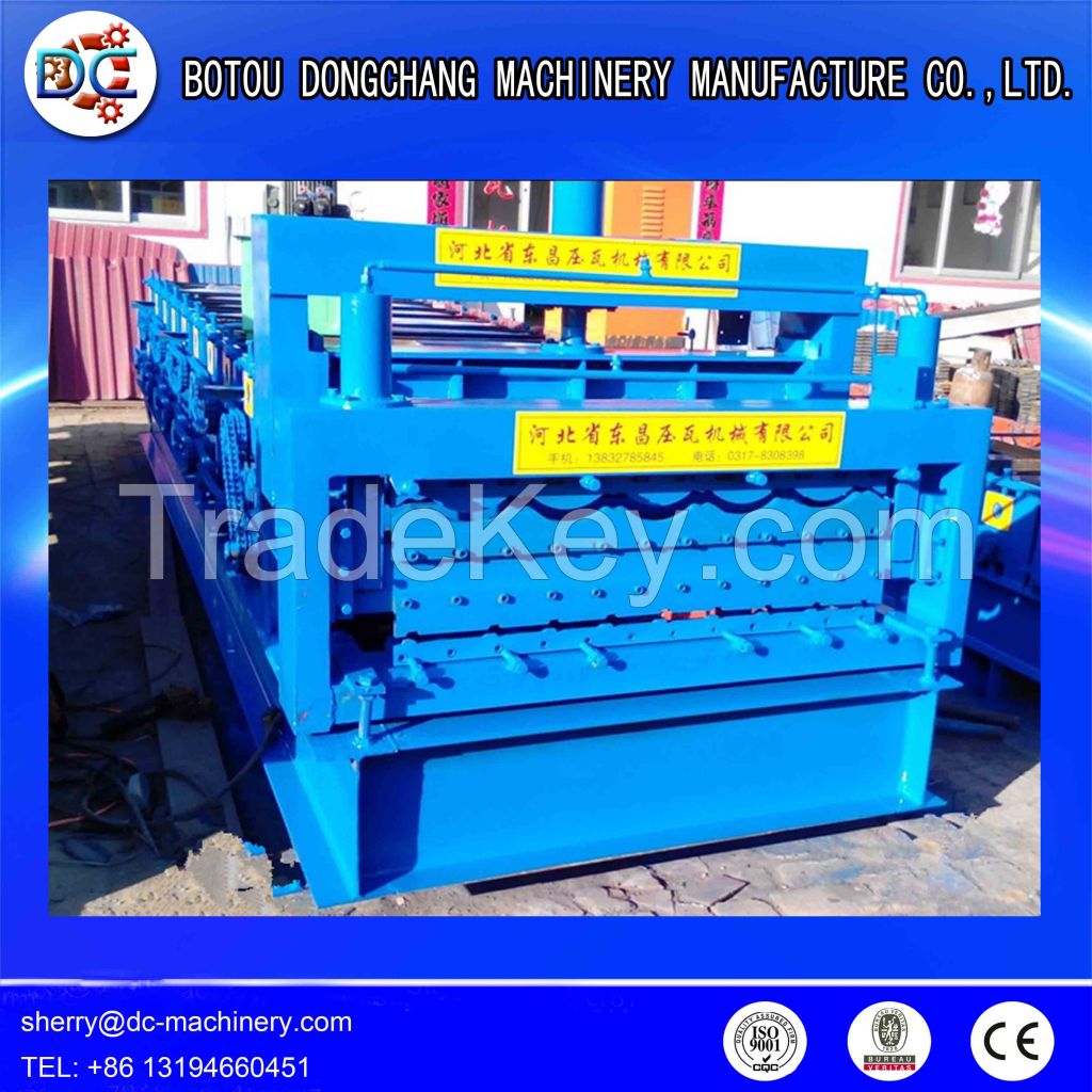 Metal roof roll forming machine hot sale