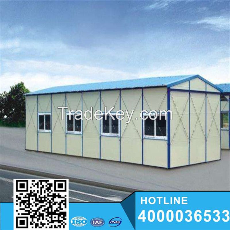 2015 China easy install double 11 prefabricated house prices