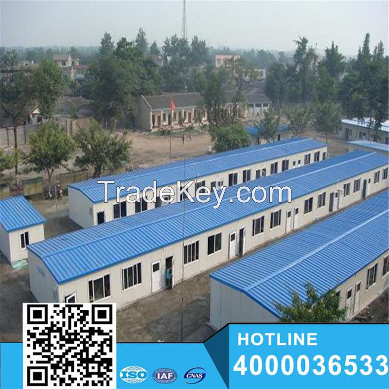 2015 China easy install double 11 prefabricated house prices