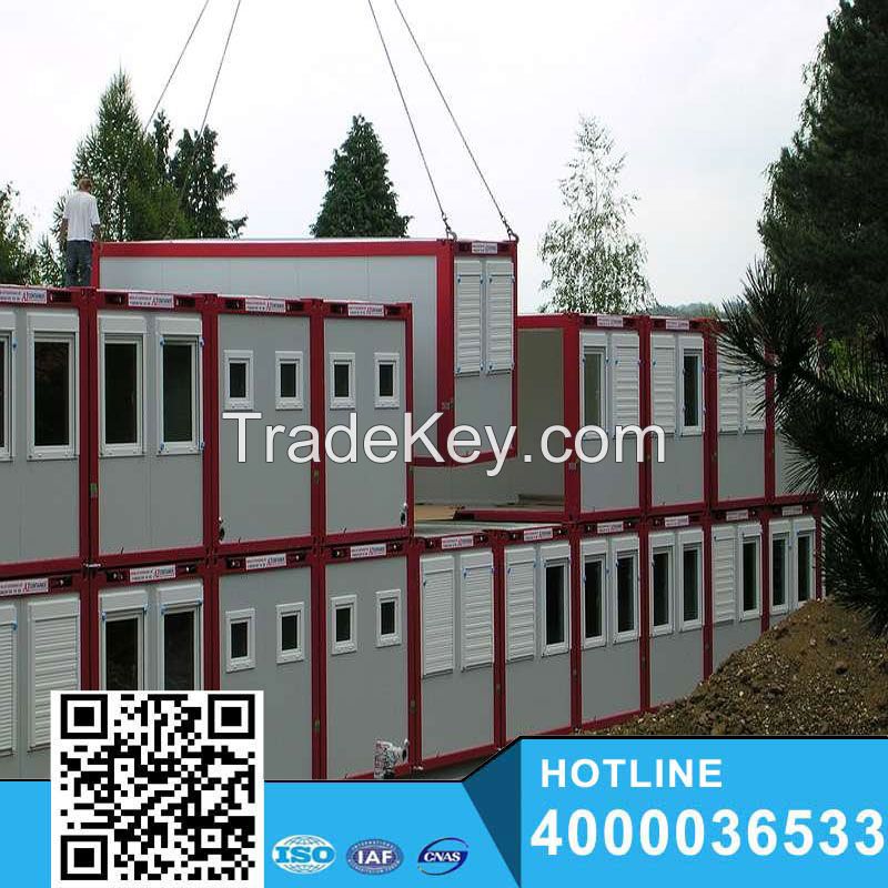 ISO 9001 certificated portable modular container house price