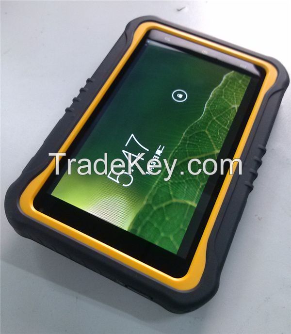 7 inch android IP67 protective class 3G Fingerprint Sensor RFID tablet PDA