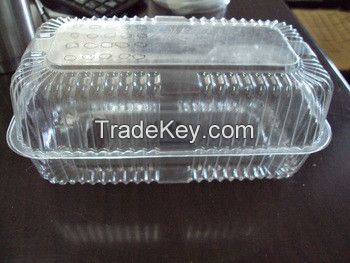 Plastic thermoforming machine for food containers/fruit trays/food containers/disposable boxes/box making machinery