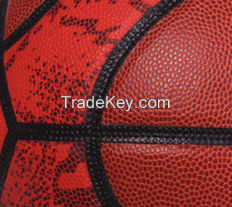 Laminated Official Match PU/PVC Basketball