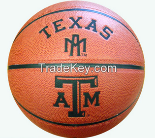 New arrival durable pu basketball customized in bulk